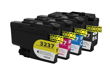 Compatible Brother LC3237 a Set of 4 Ink Cartridges (Black,Cyan,Magenta,Yellow)
